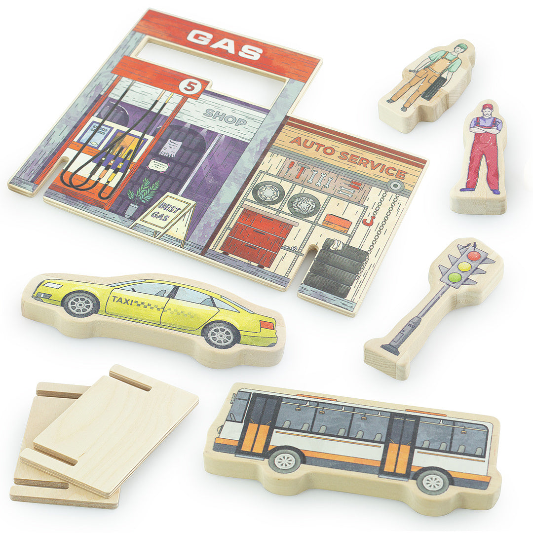 Set City. Car service