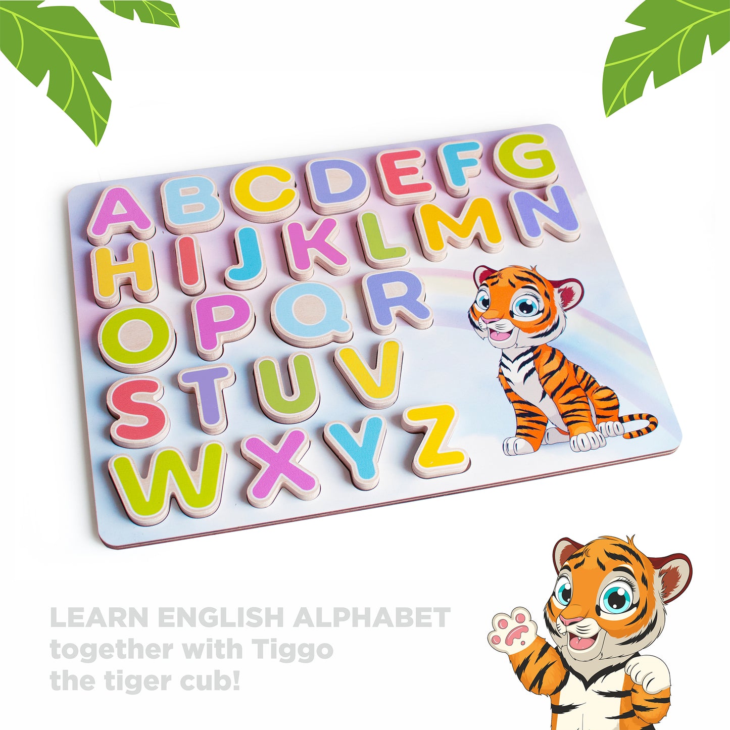 Magnetic English Alphabet "Tiger"