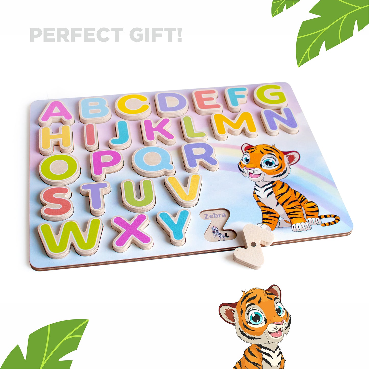 Magnetic English Alphabet "Tiger"