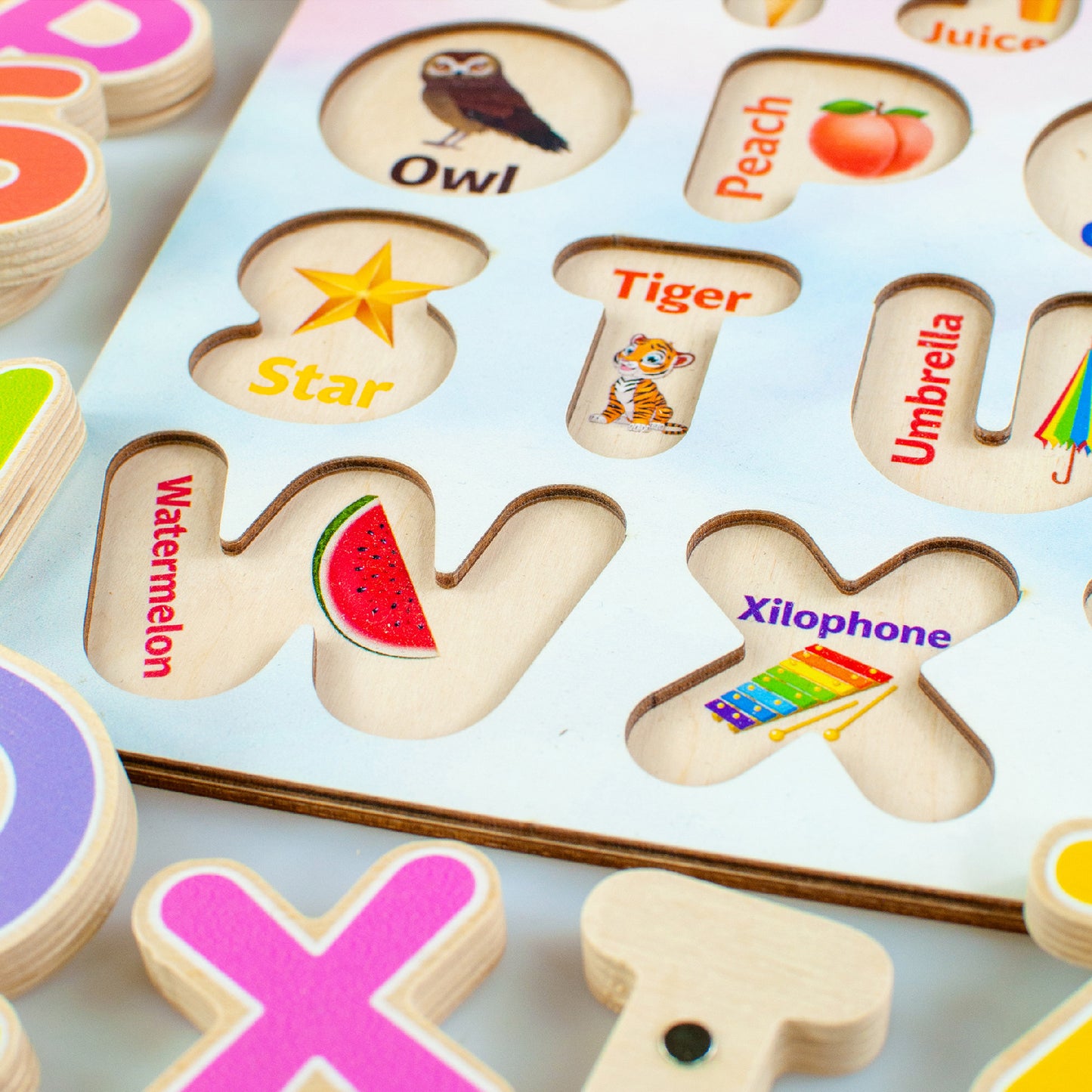 Magnetic English Alphabet "Tiger"