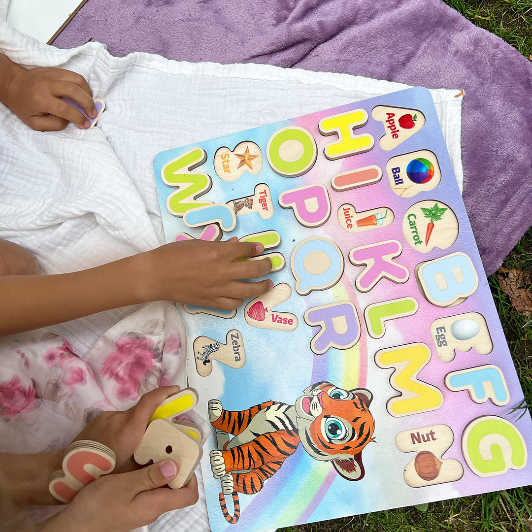 Magnetic English Alphabet "Tiger"