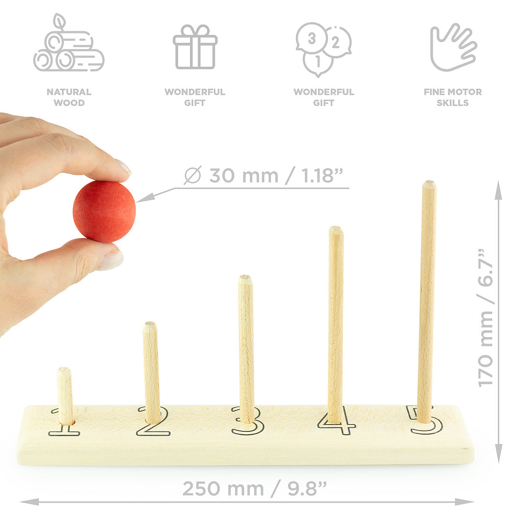 The Developing Toy "Multi-colored counting"