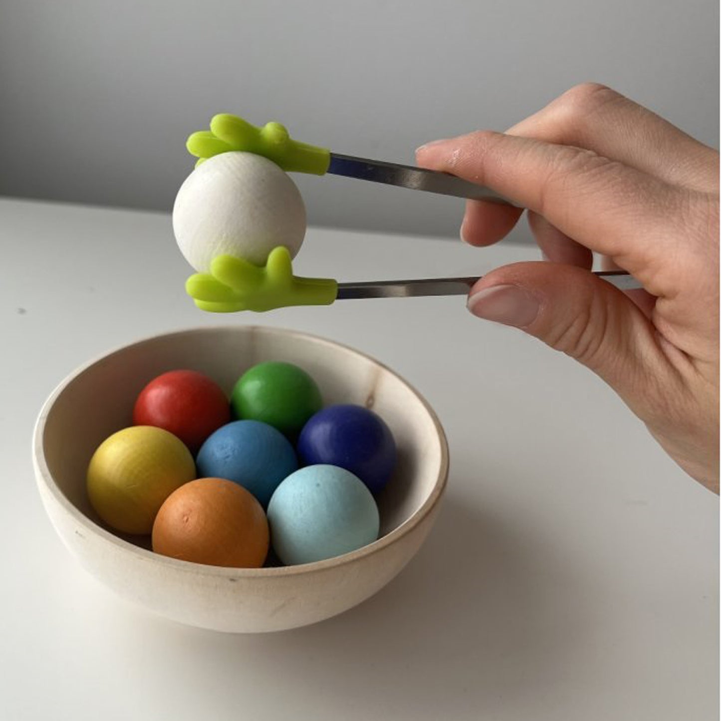 Tweezers for Games and Sorting Green