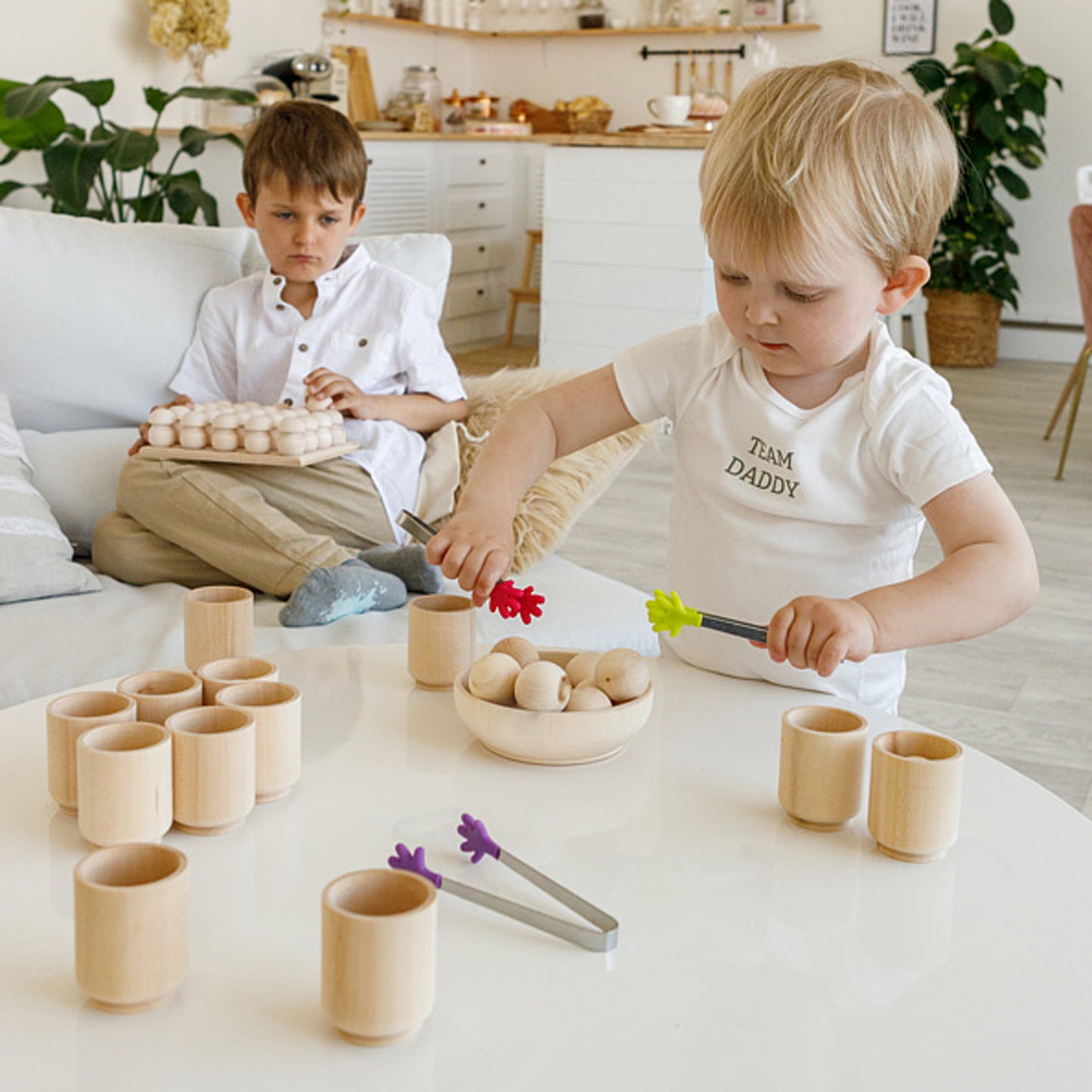 Tweezers for Games and Sorting Green
