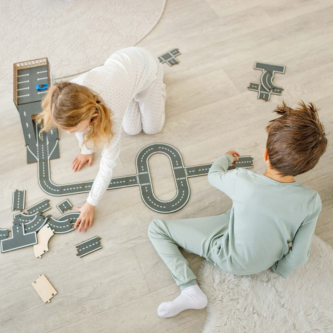 Puzzle silnice a gar??