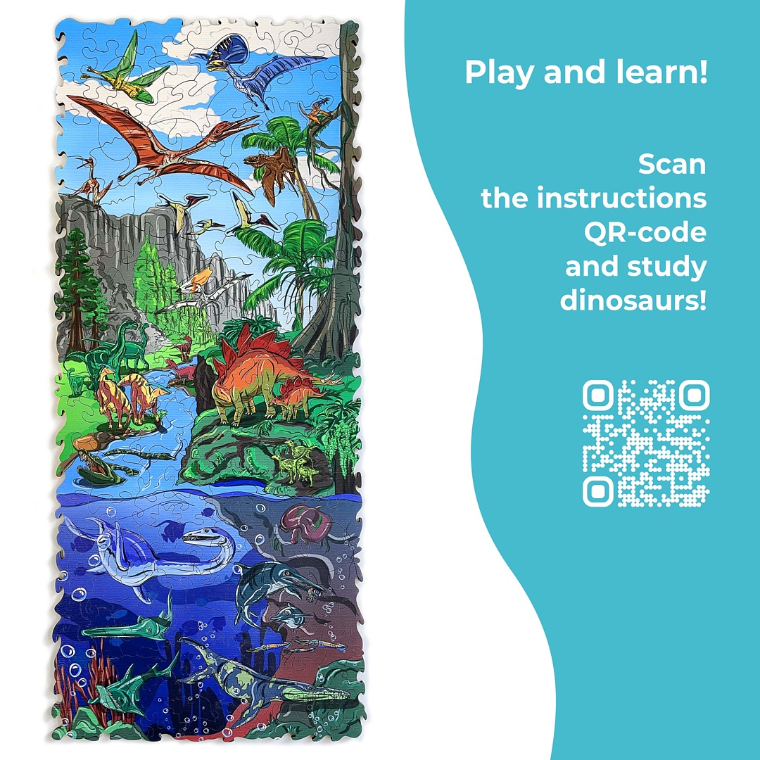 Aerial Dinosaurs Puzzle