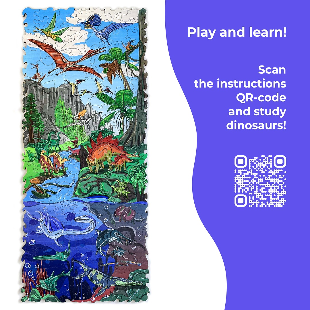 Puzzle Sea dinosaurs