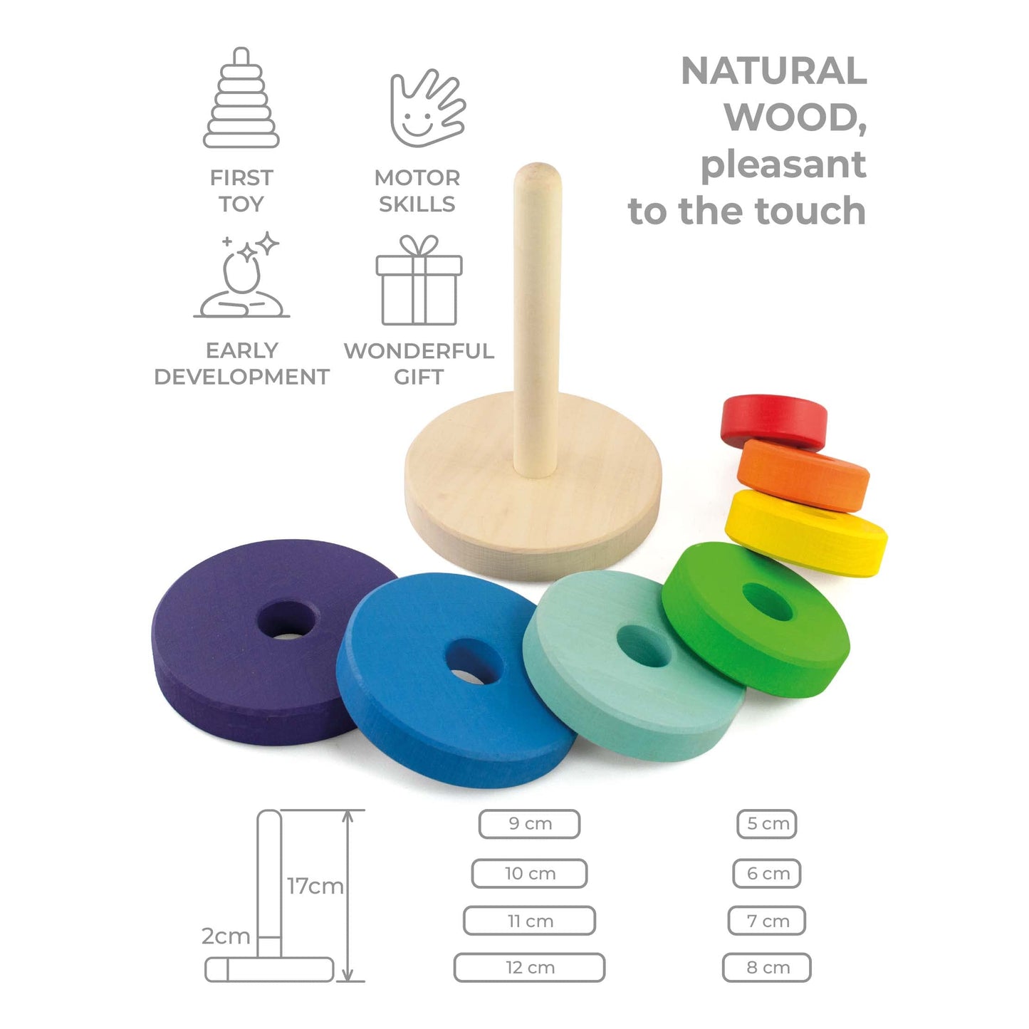 Rings Stacker - 7 pcs