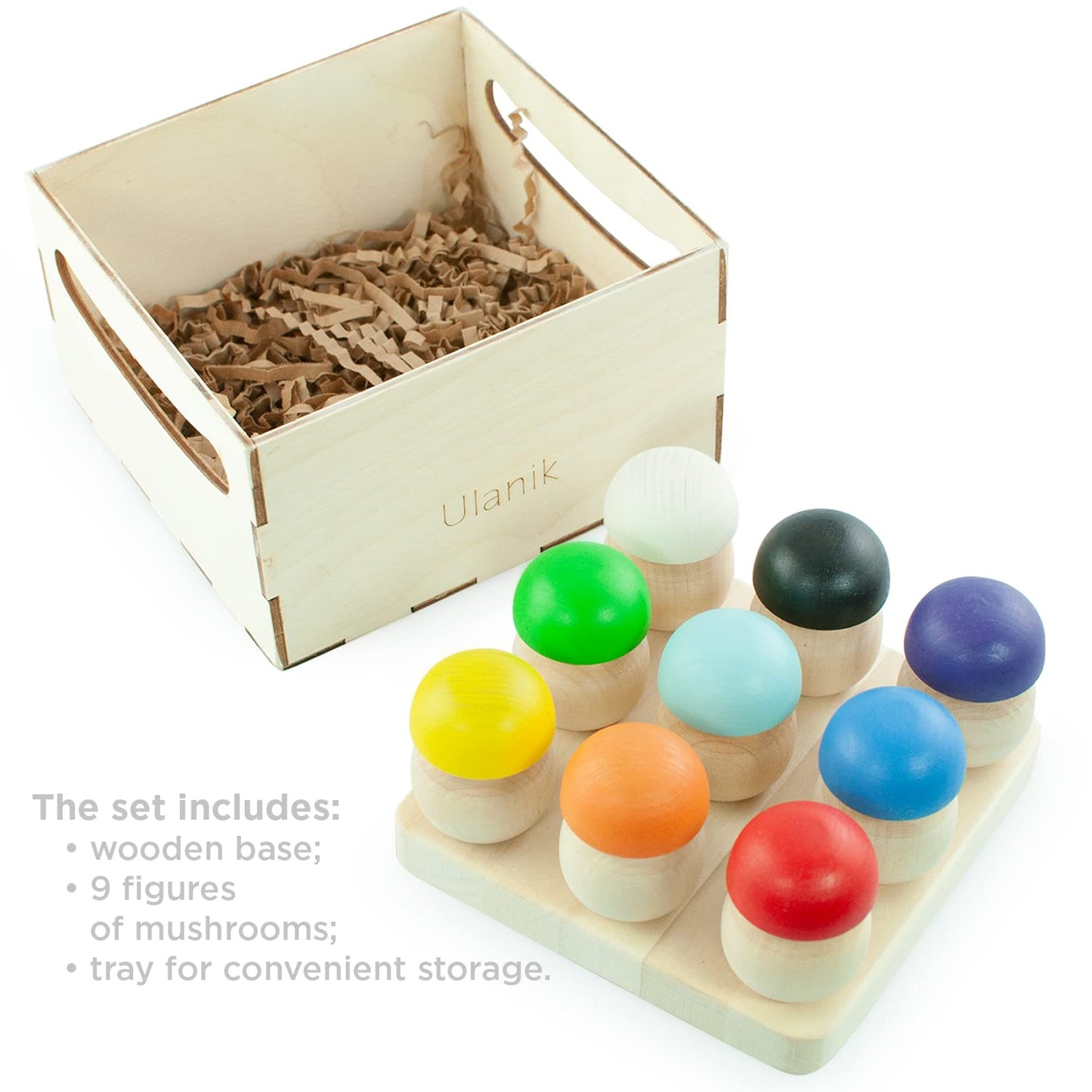 Mushroom Glade - 9 pcs