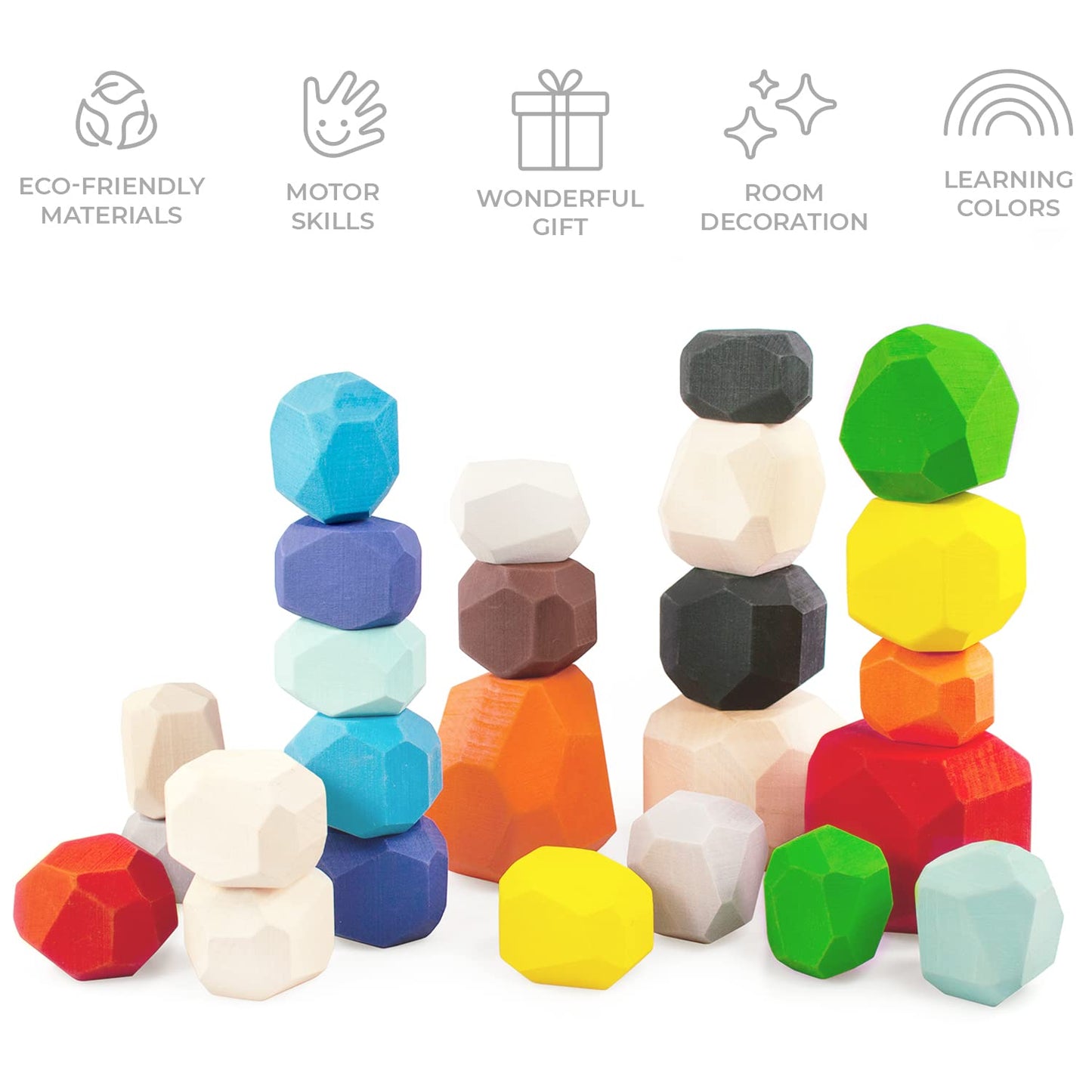 Stacking Stones - 25 Balancing Stones
