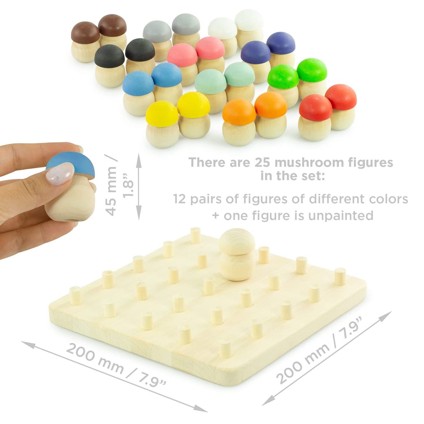 Mushroom Glade - 25 pcs