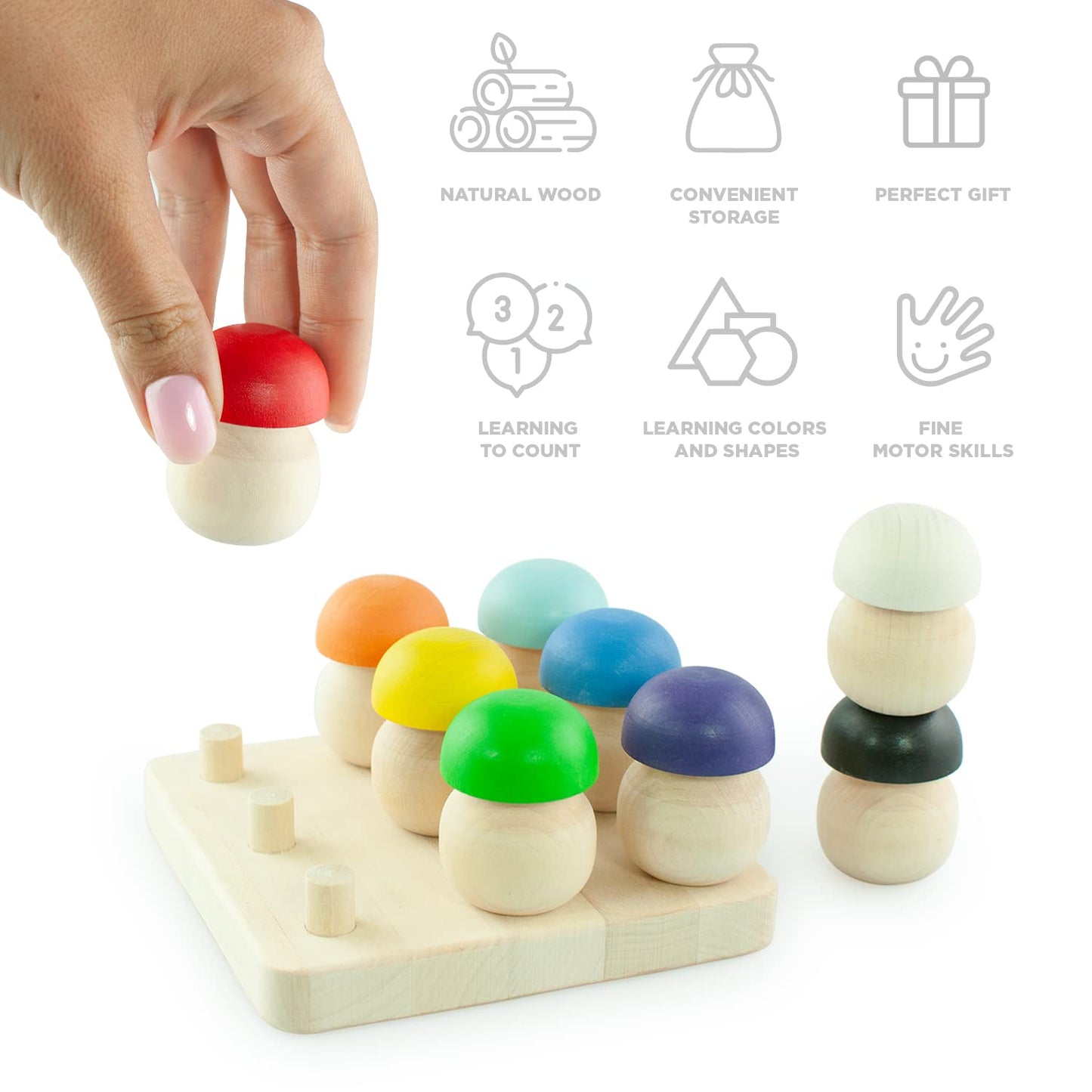 Mushroom Glade - 9 pcs