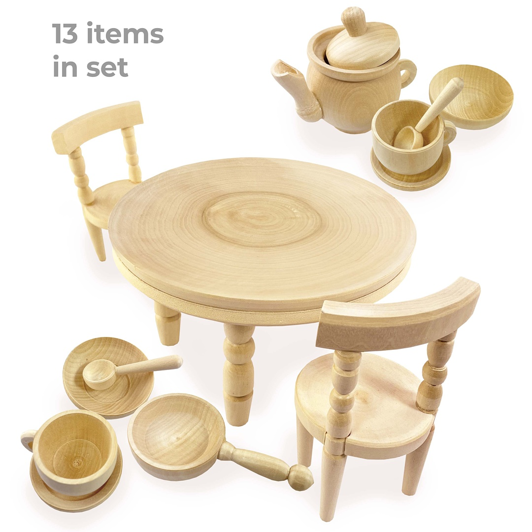 Set of doll furniture