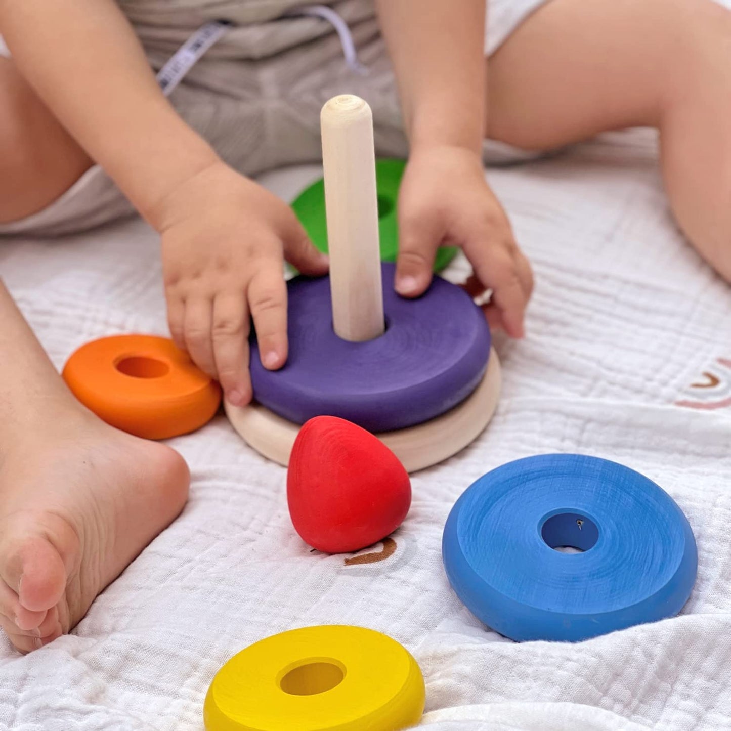 Rings Stacker - 5 pcs 17 cm