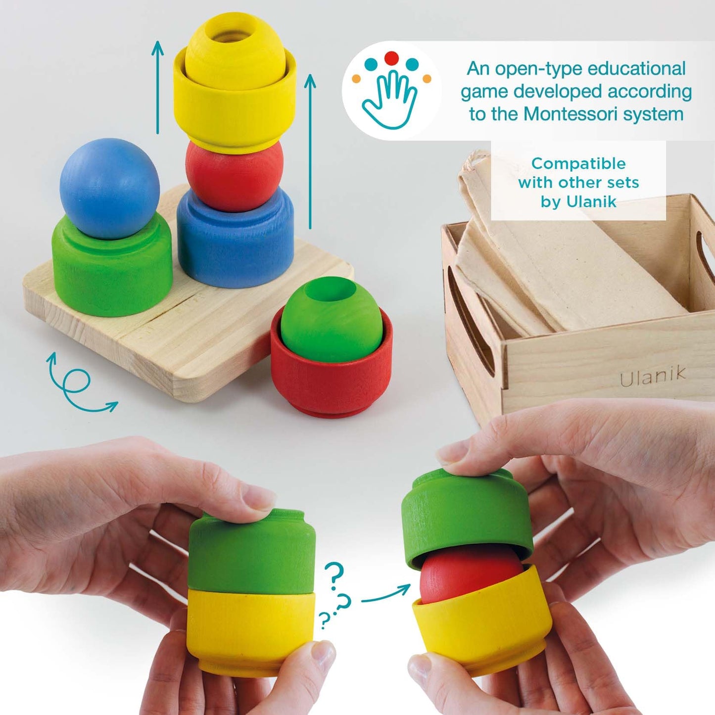 Starter Kit Balls in Nests - 4 Balls