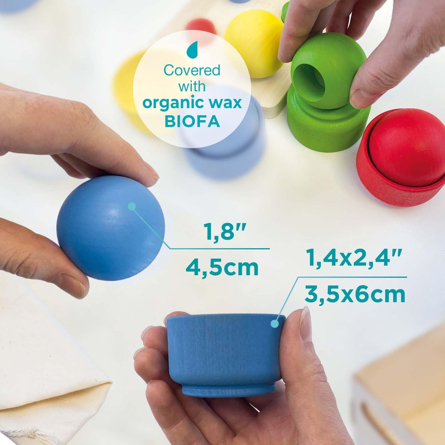 Starter Kit Balls in Nests - 4 Balls