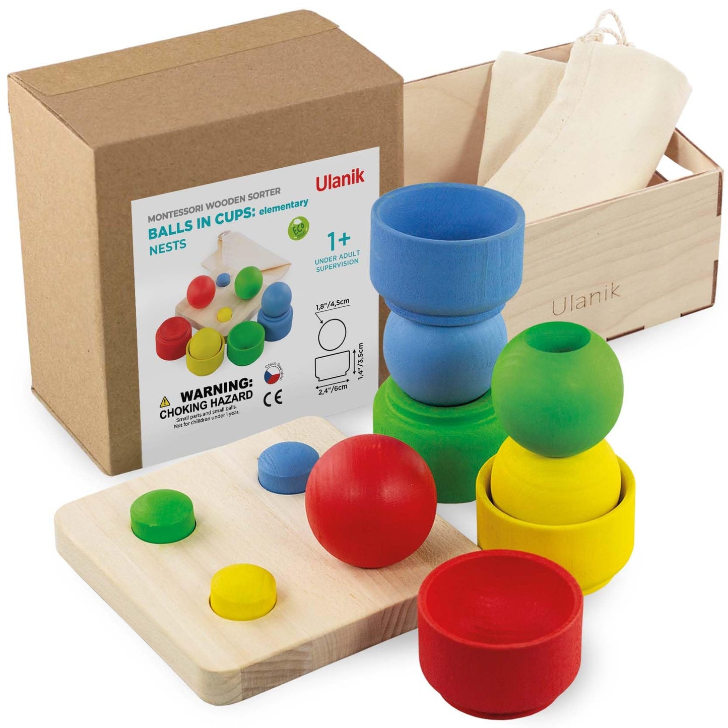 Starter Kit Balls in Nests - 4 Balls
