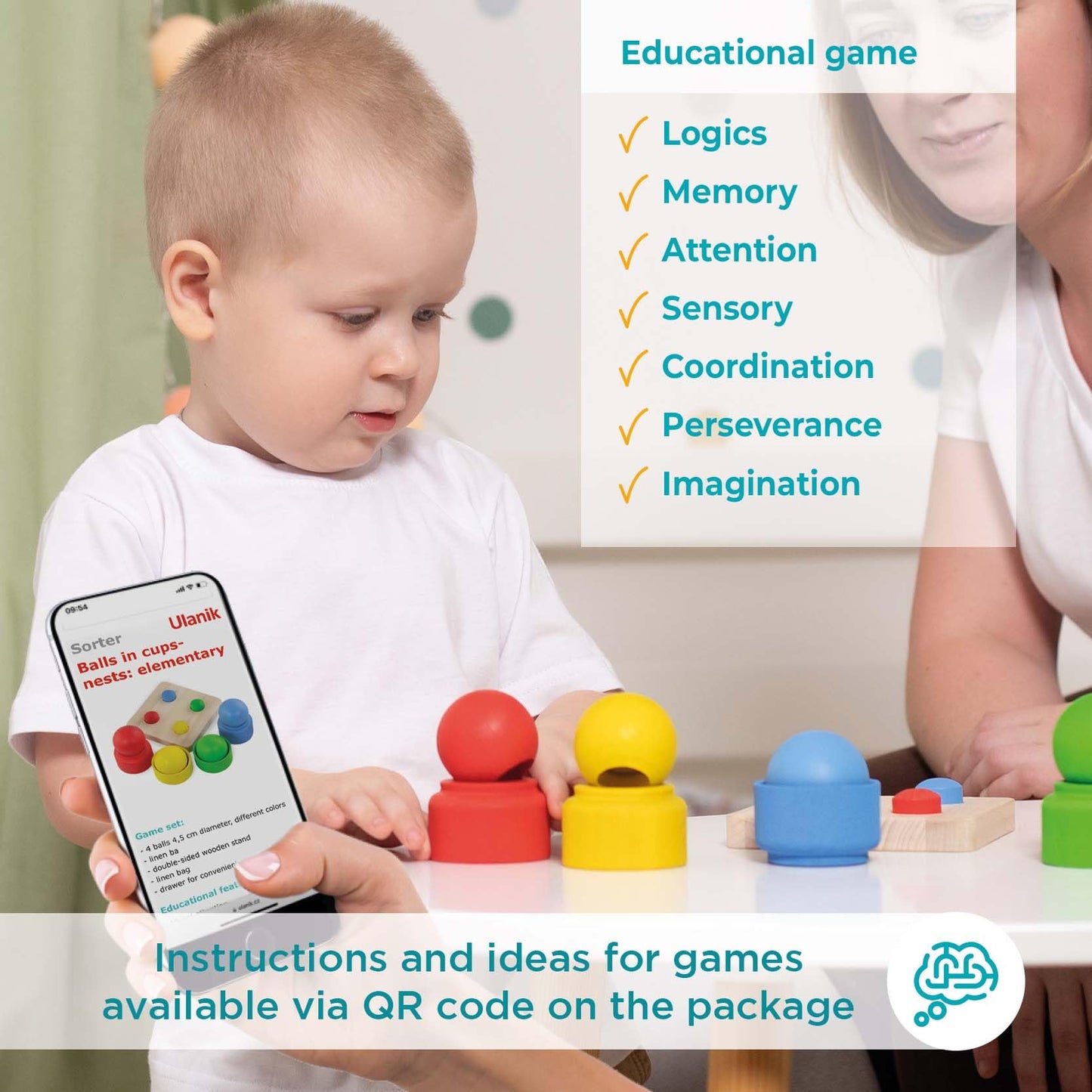 Starter Kit Balls in Nests - 4 Balls