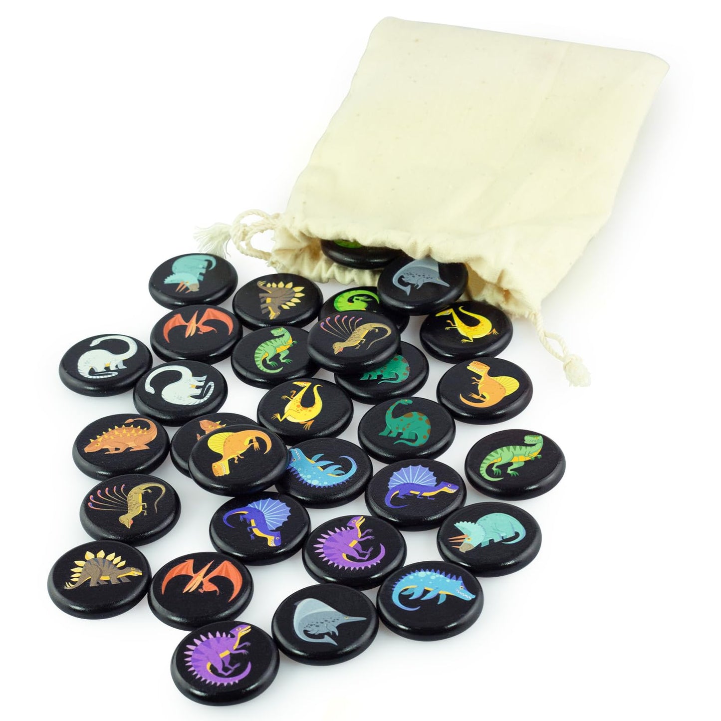 Dinosaurs Memory Game - 30 chips