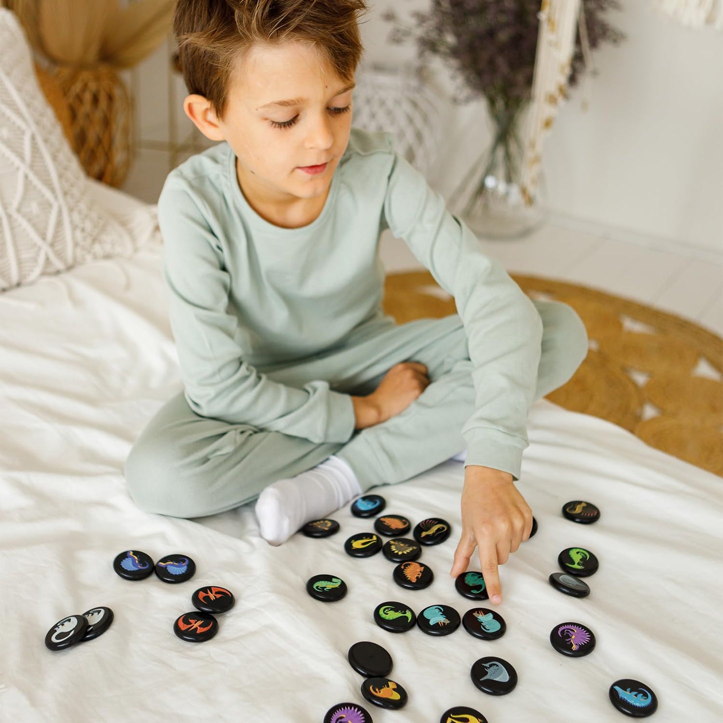Dinosaurs Memory Game - 30 chips