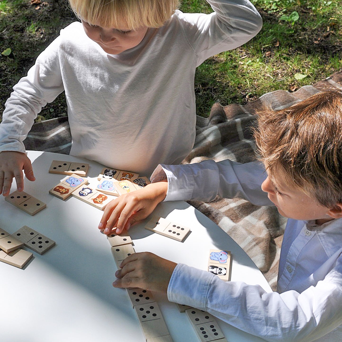 Board game Domino "Animals"