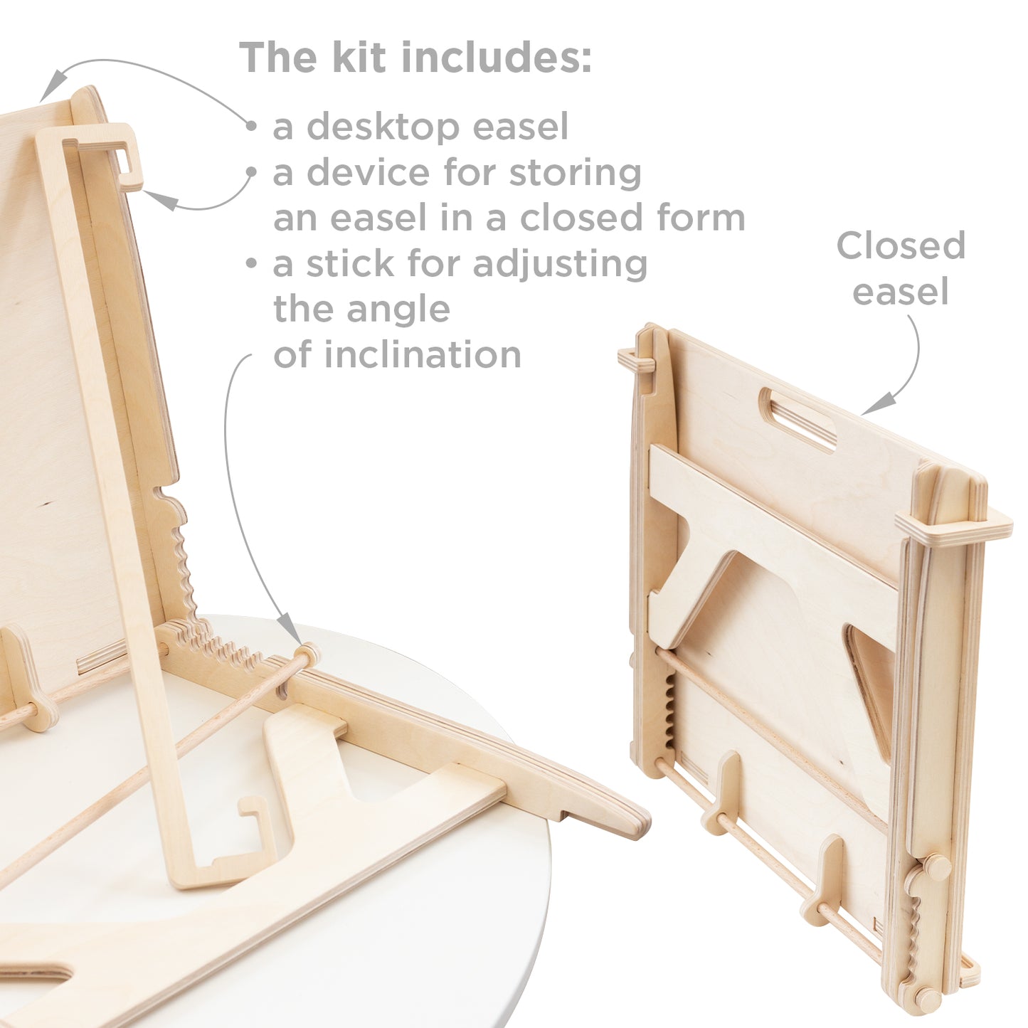 Desktop easel