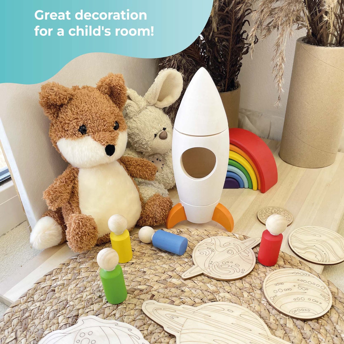 Wooden set "Space Expedition"