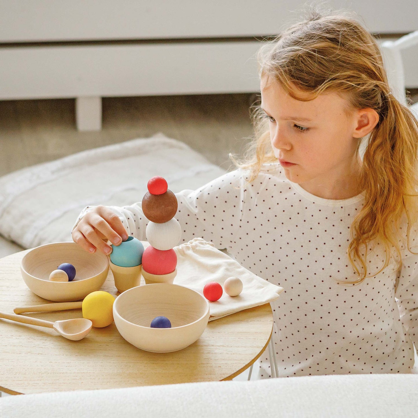 Wooden set "Ice cream"