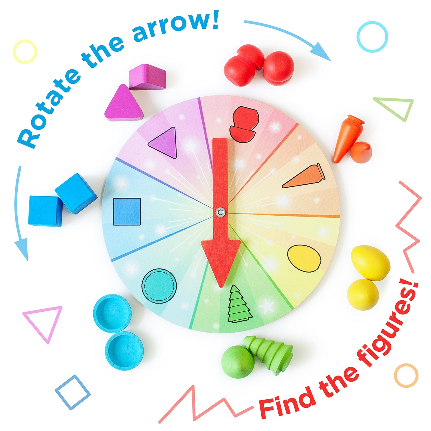 Tactile Lotto Wonderful Stars - 14 pcs