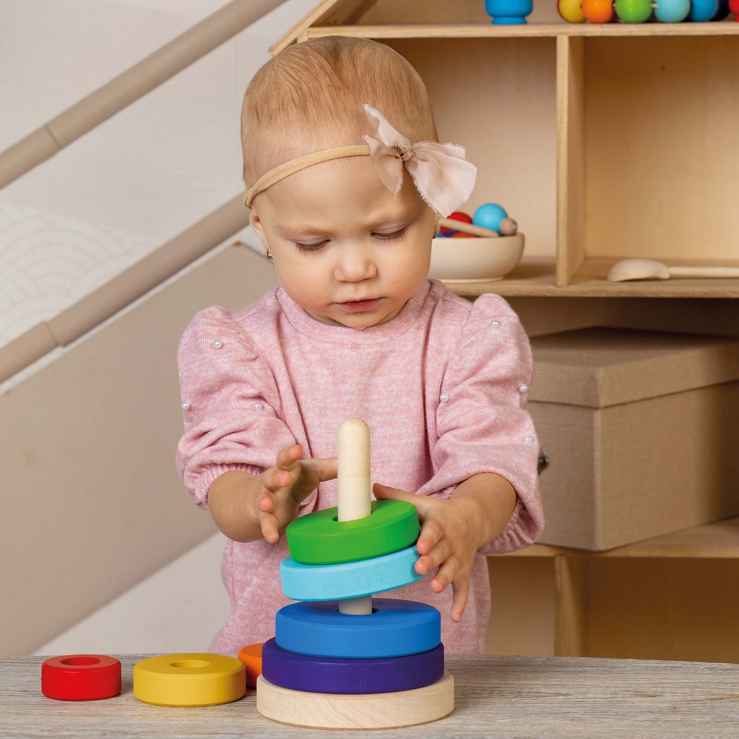 Rings Stacker - 7 pcs