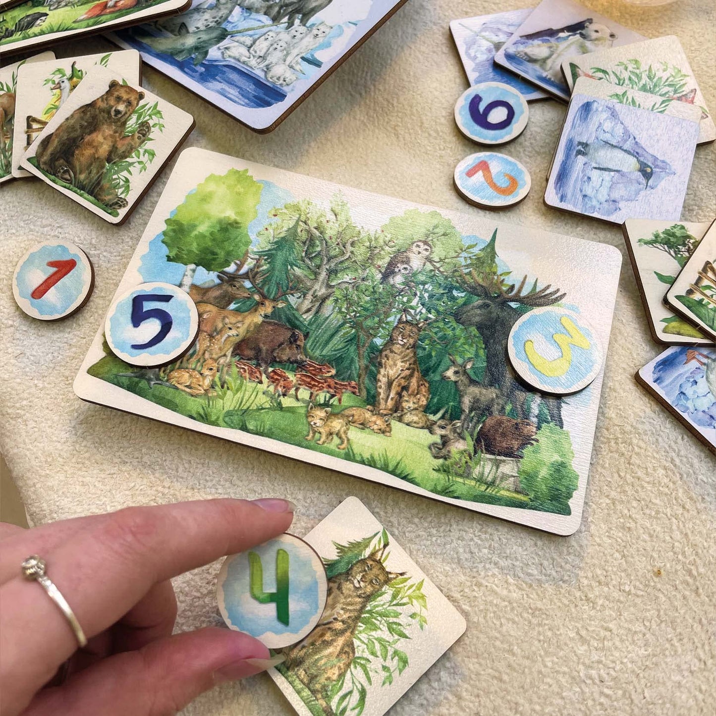 Bingo Game Animals - 48 pcs