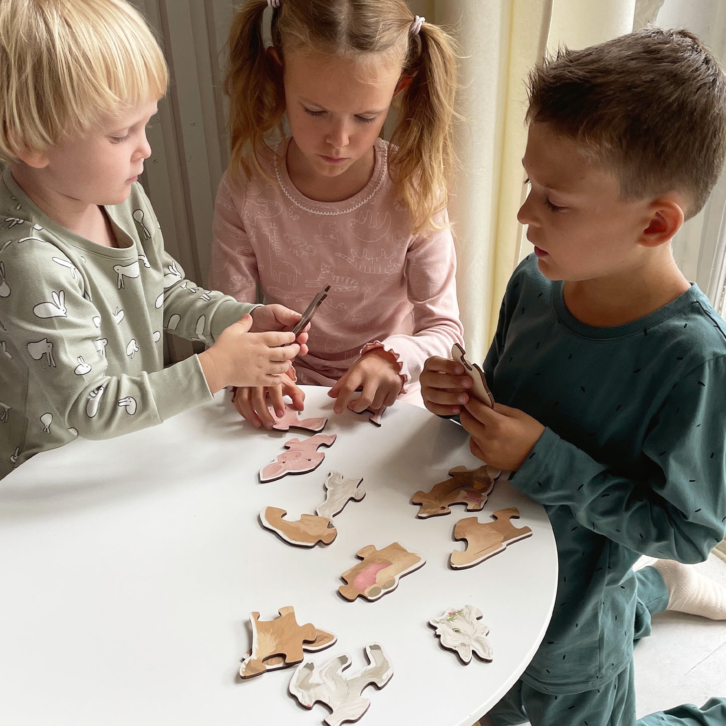 Set of Puzzles "Farm Animals"