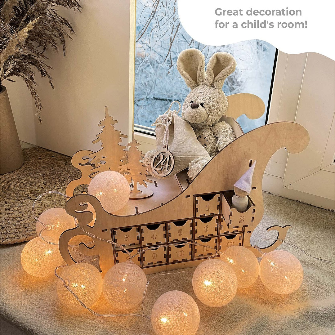 Advent Calendar "Sleigh"