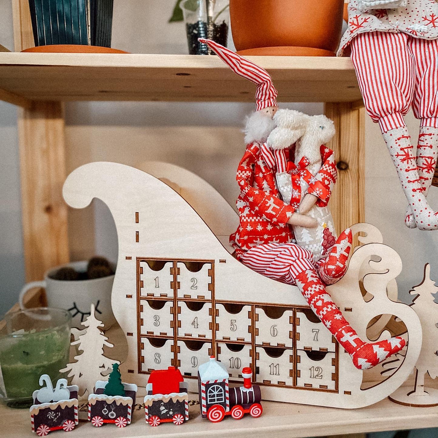 Advent Calendar "Sleigh"