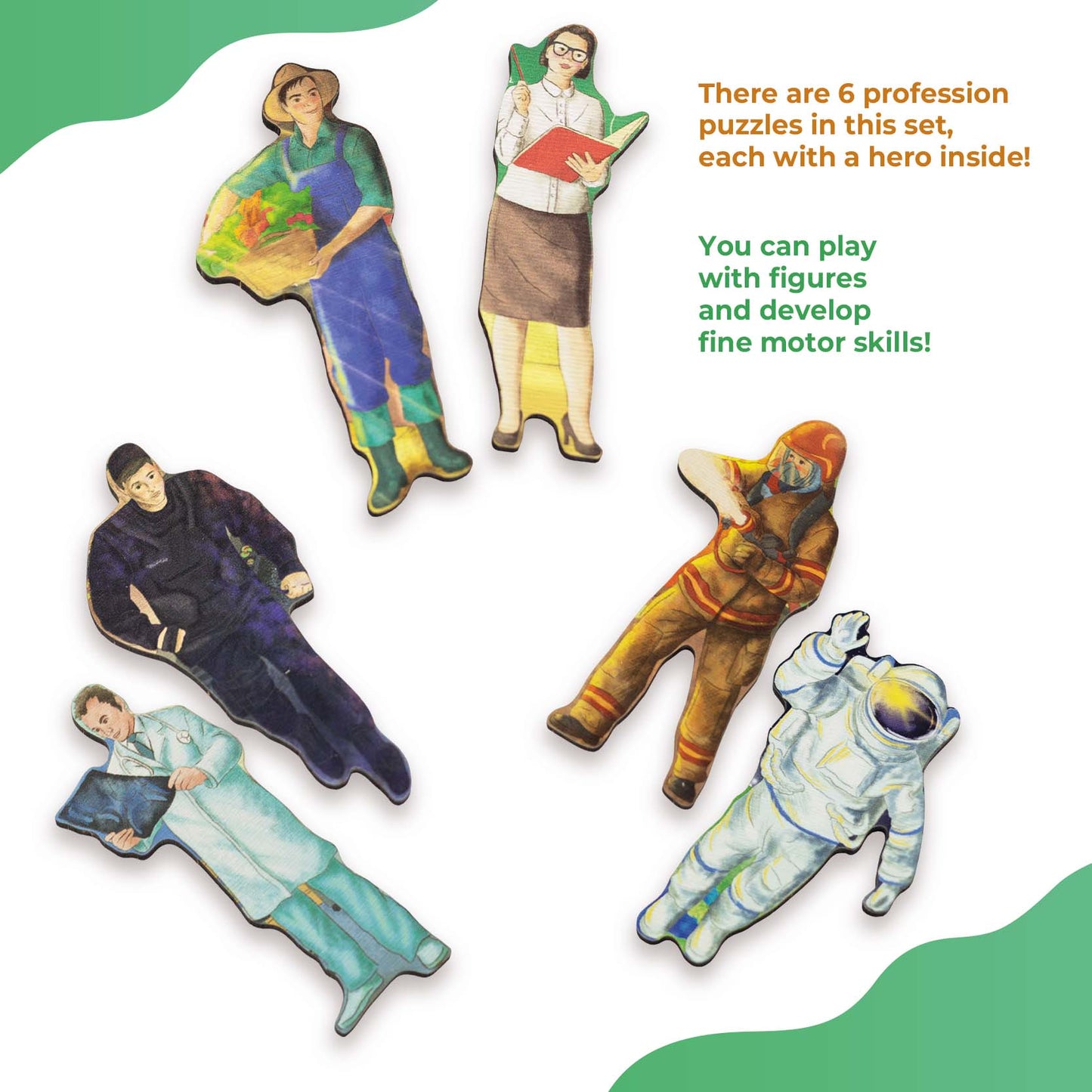 Set of puzzles "Professions"