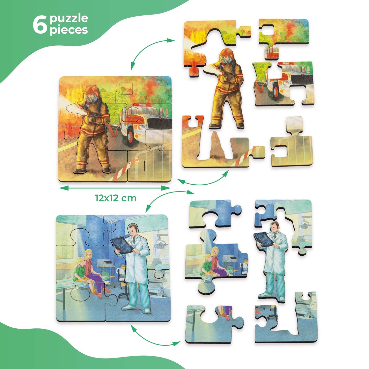 Set of puzzles "Professions"