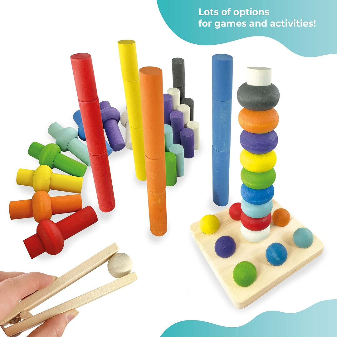Montessori Sorter "Towers"