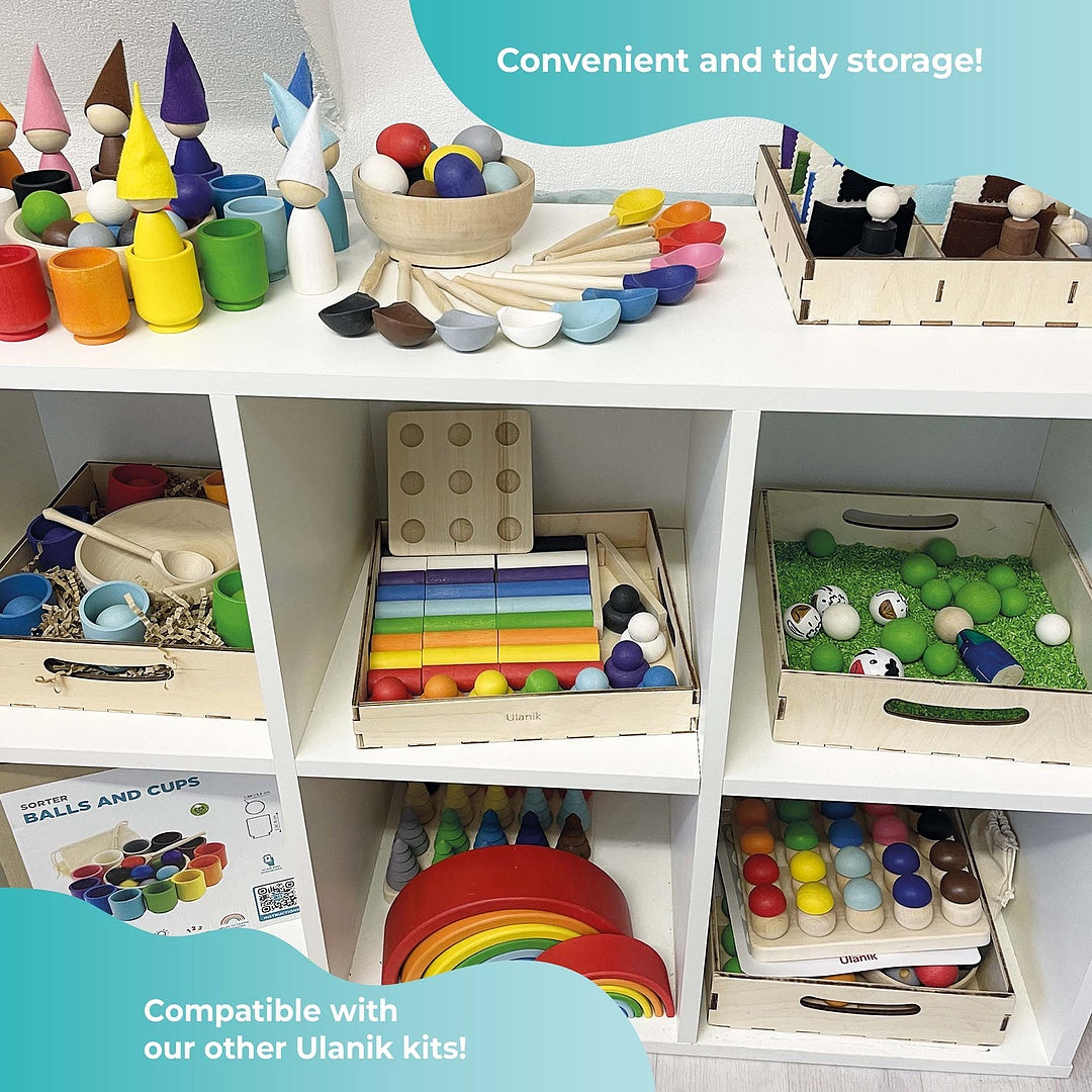 Montessori Sorter "Towers"