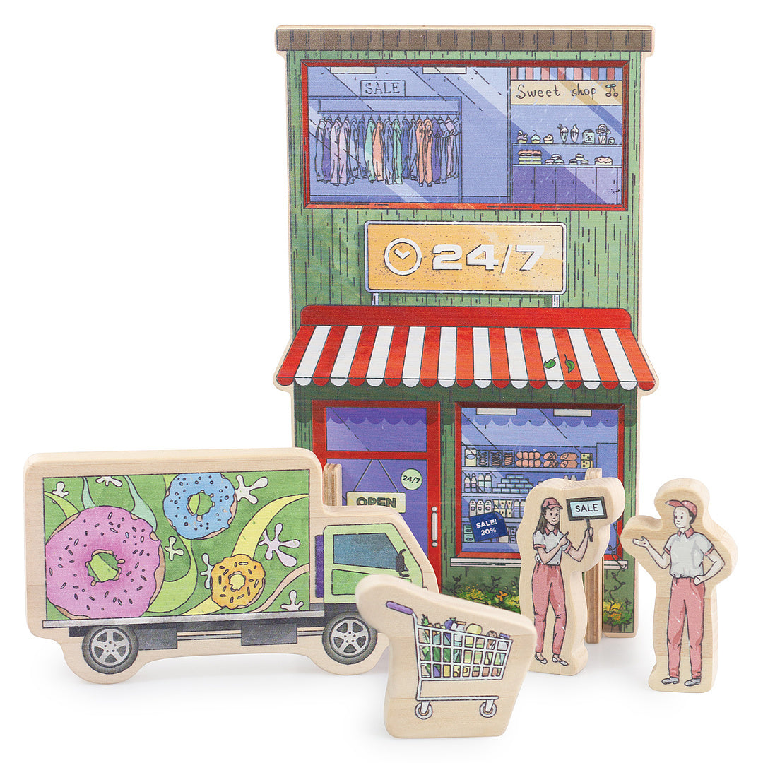 Set City. Shop