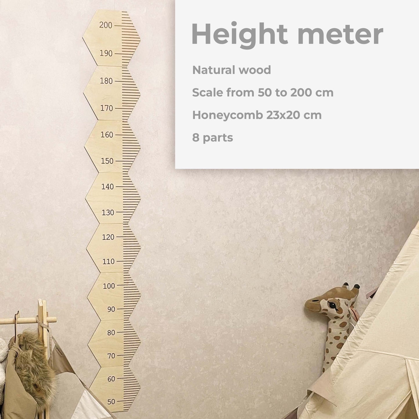 Height meter "Honeycomb" 2 meters