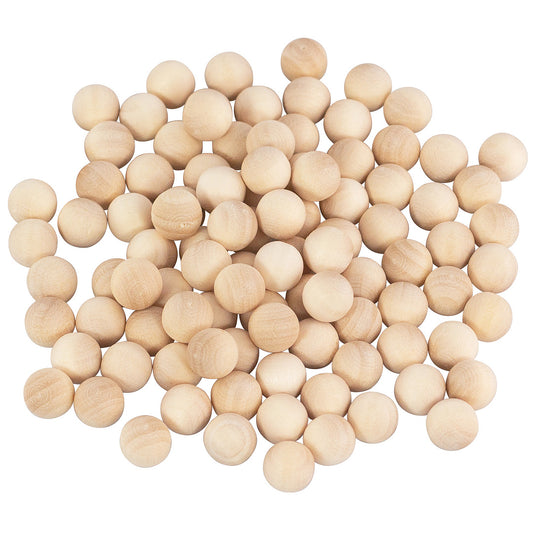 DIY 100 pcs Unfinished Balls Set 10 mm
