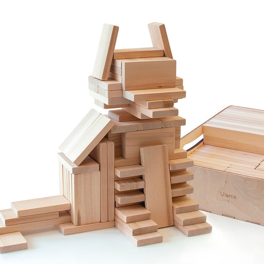 Wooden construction 108 pieces