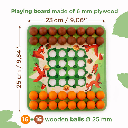 Board Game Nimble Squirrels 3+