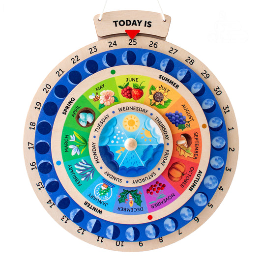 Wooden Perpetual Calendar