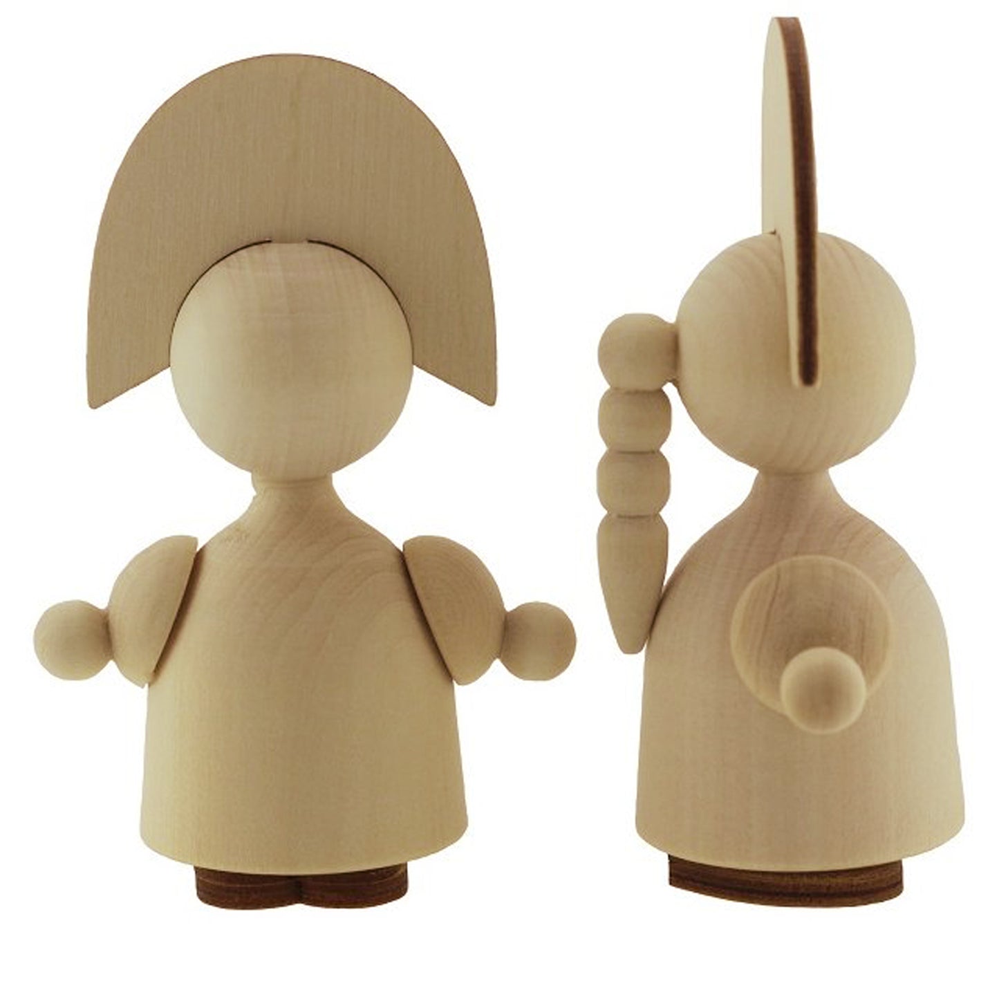 Wooden dolls big