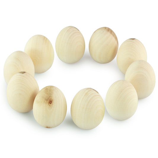 Wooden set "10 eggs"