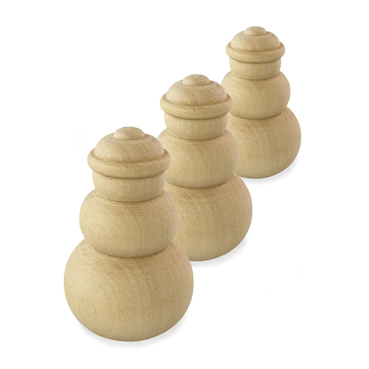 Wooden toy "Snowman"