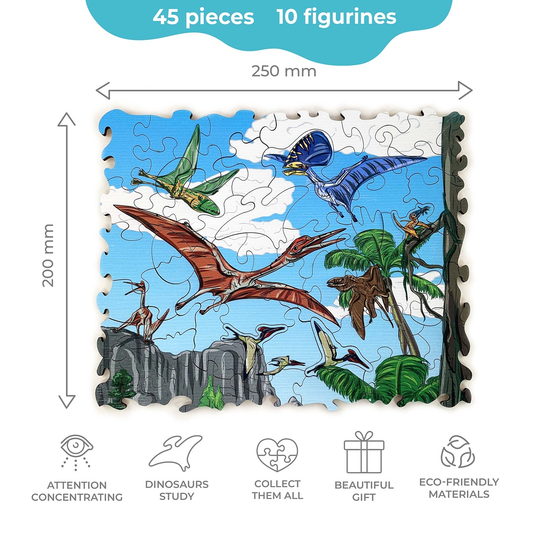 Aerial Dinosaurs Puzzle