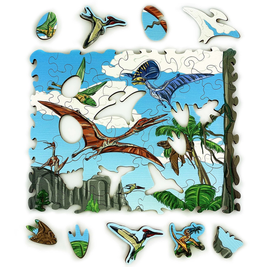 Aerial Dinosaurs Puzzle