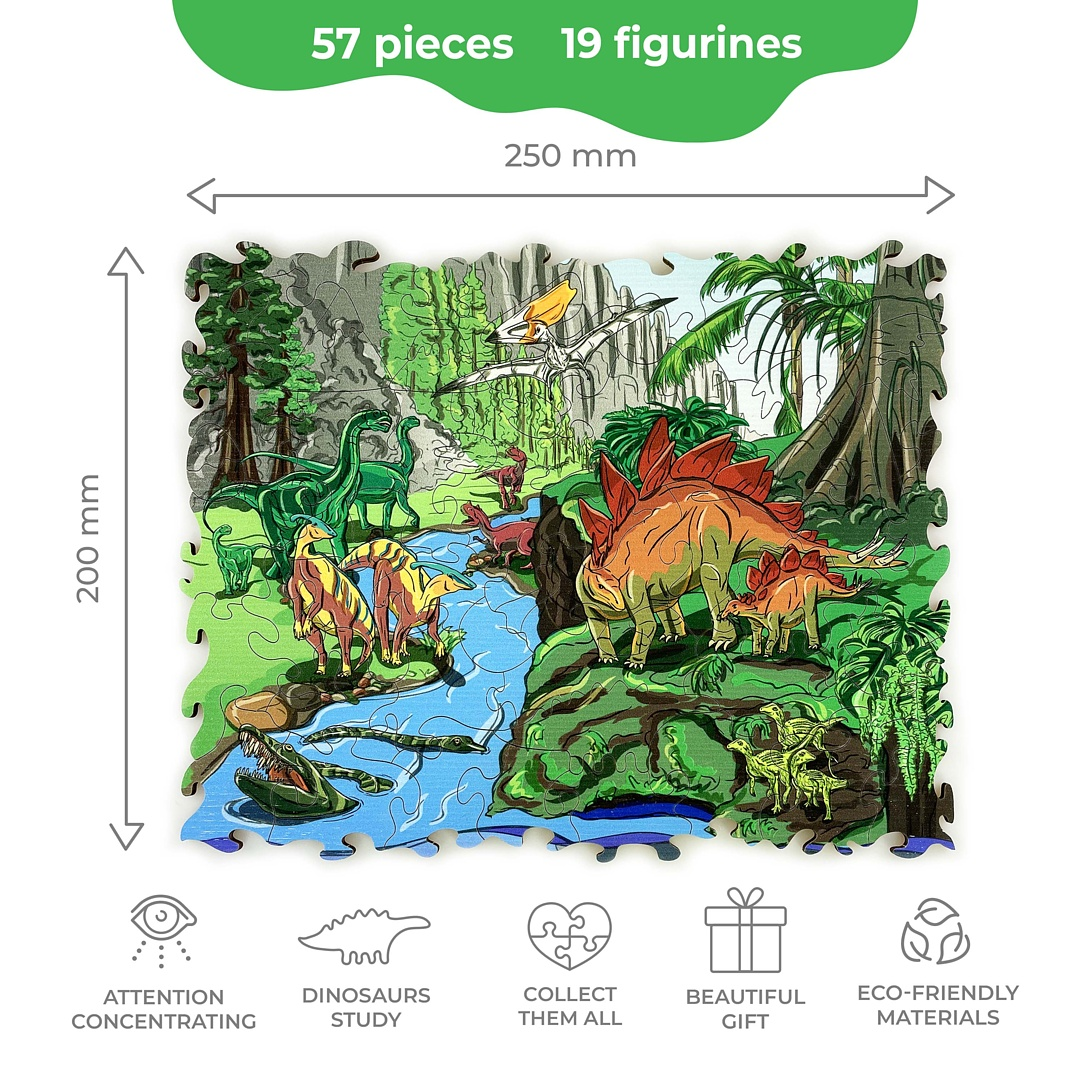 Land dinosaurs Puzzle